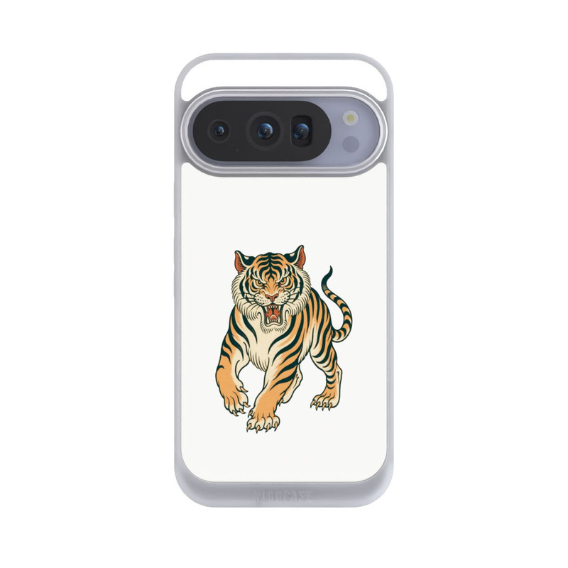 Pixel 10 Pro NIVOpure Wütender Tiger mit KI