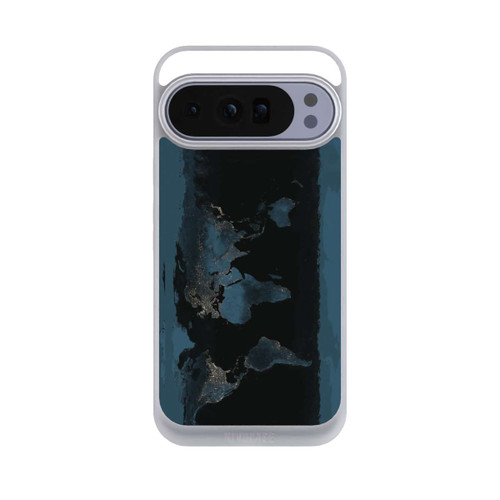 Google Pixel 10 Pro XL NIVOpure Carte du Monde Nuit