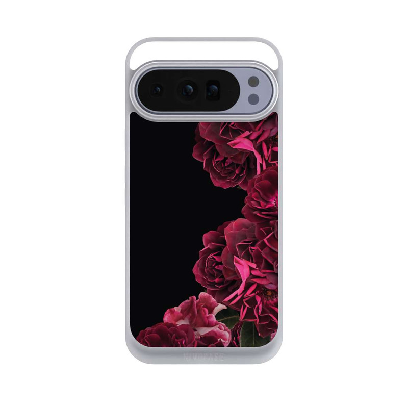 Pixel 10 Pro XL NIVOpure Vintage Rosen auf Schwarz