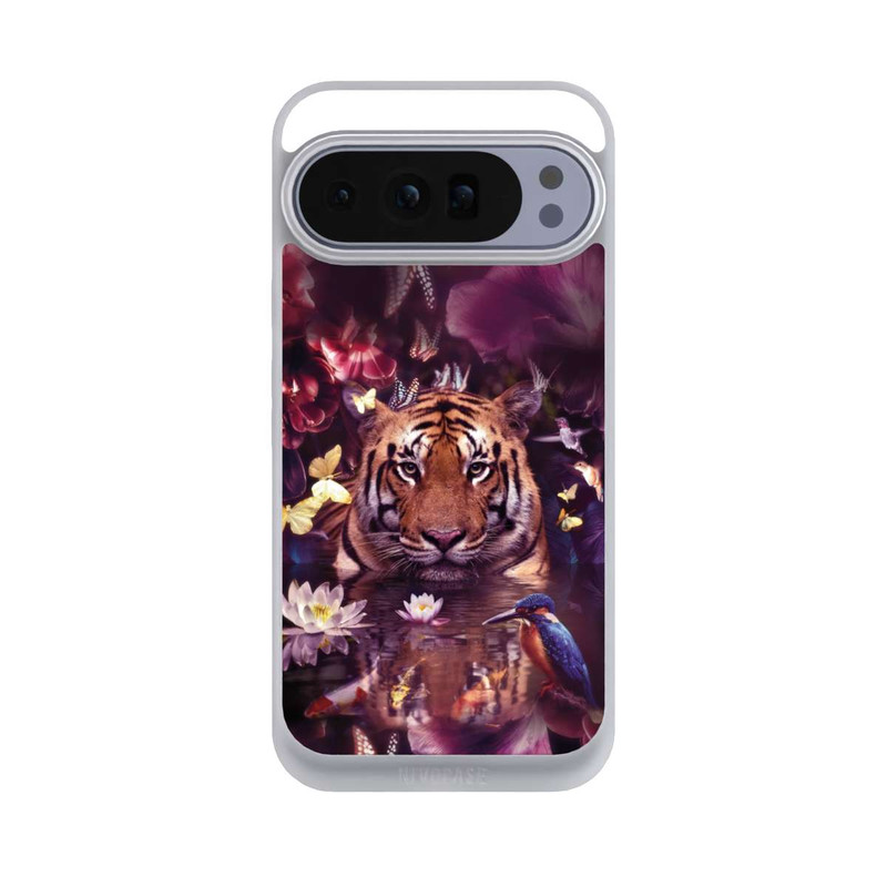 Pixel 10 Pro XL NIVOpure Tiger Blumenrahmen