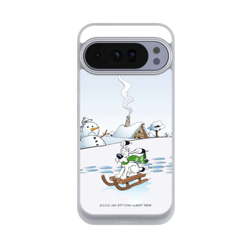 Google Pixel 10 Pro XL NIVOpure Idéfix fait du traîneau