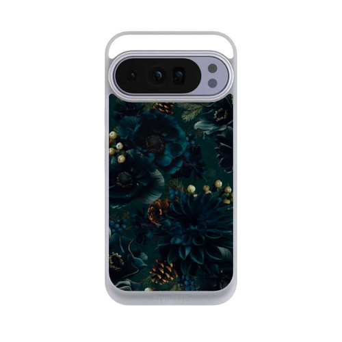 Google Pixel 10 Pro XL NIVOpure Blumenmuster Grün und Blau