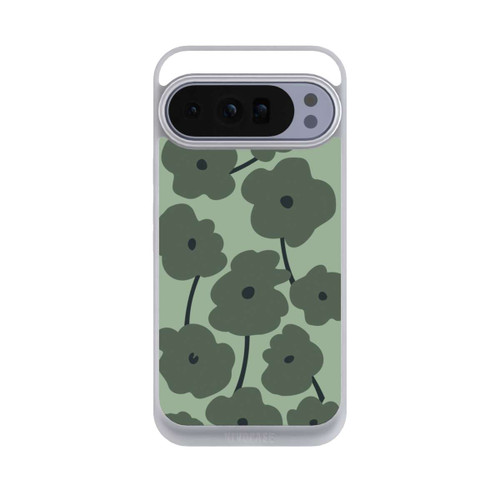 Google Pixel 10 Pro XL NIVOpure Fleurs Minimalistes Vertes