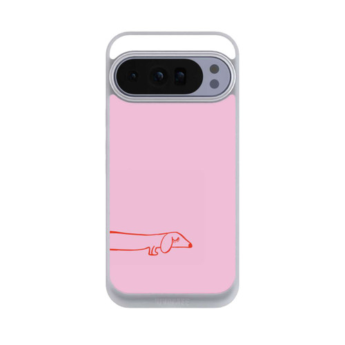 Google Pixel 10 Pro XL NIVOpure Dachshund Illustration Pink