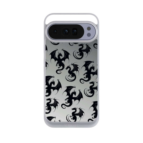 Google Pixel 10 Pro XL NIVOpure Dragon Pattern Grey