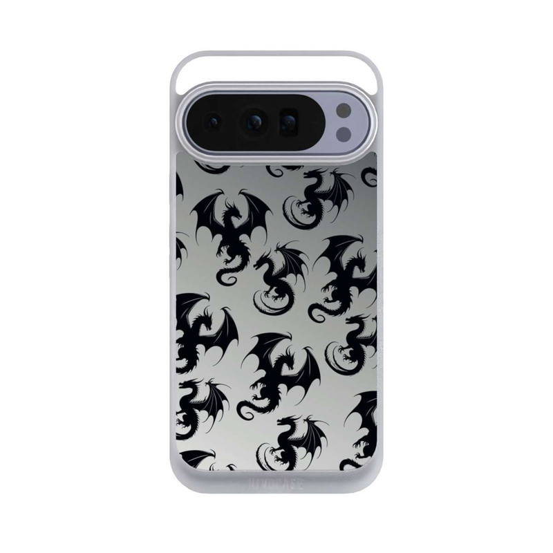 Pixel 10 Pro XL NIVOpure Dragon Pattern Grey