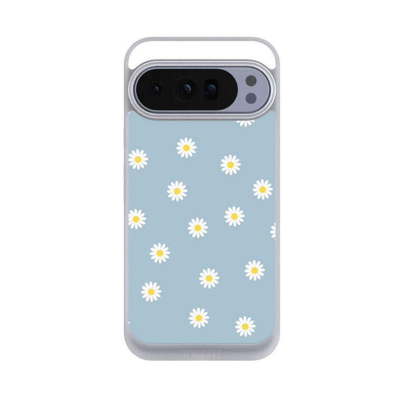 Pixel 10 Pro XL NIVOpure Gänseblümchen Muster Blau