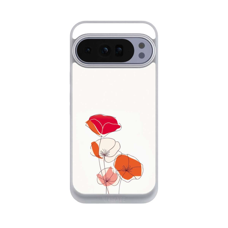 Pixel 10 Pro XL NIVOpure Poppies Line Art