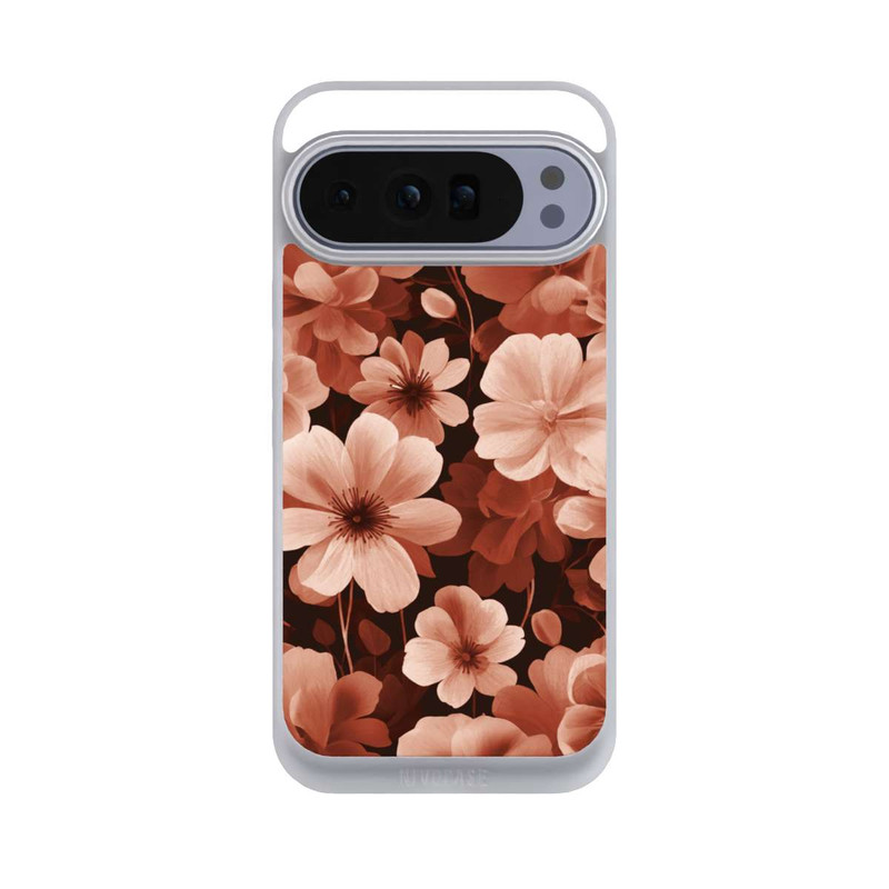 Pixel 10 Pro XL NIVOpure Rote Negativblumen mit KI