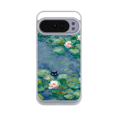 Google Pixel 10 Pro XL NIVOpure Katze im Teich Gemälde Impressionismus