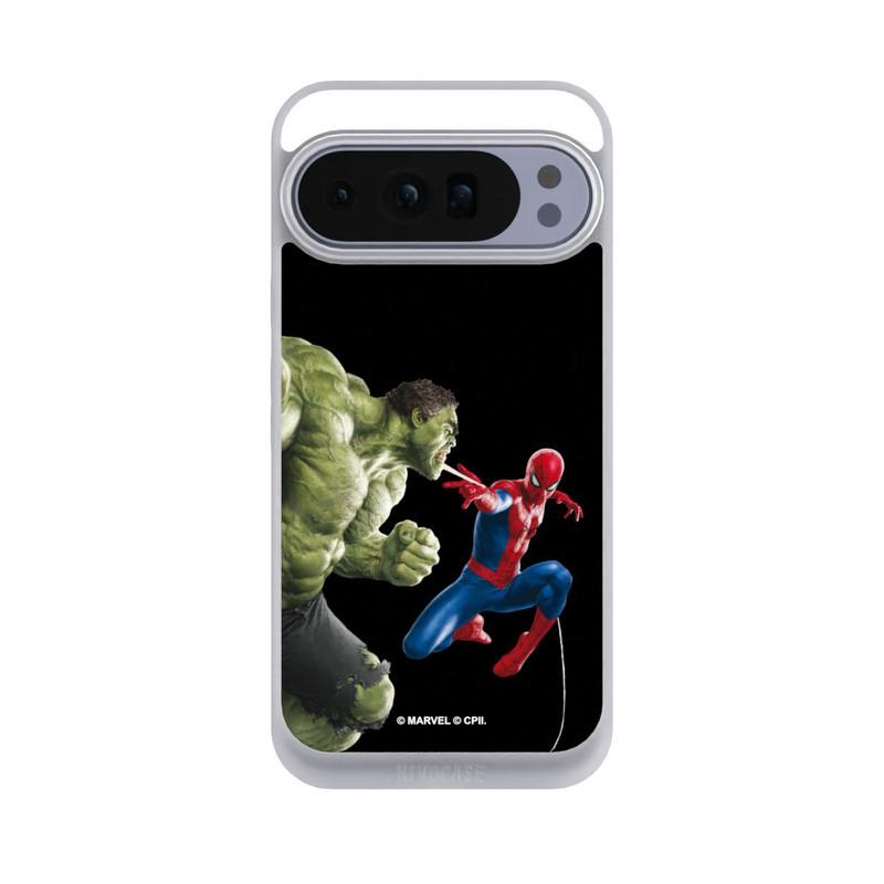 Pixel 10 Pro XL NIVOpure Spider-Man fights Hulk