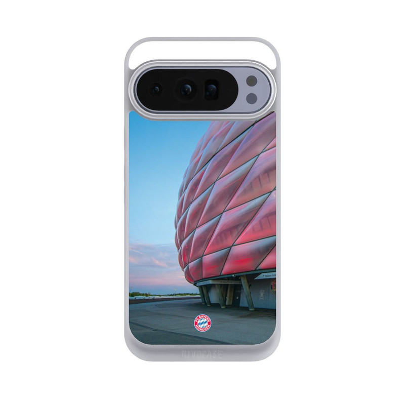 Pixel 10 Pro XL NIVOpure FC Bayern Allianz Arena Morgenröte