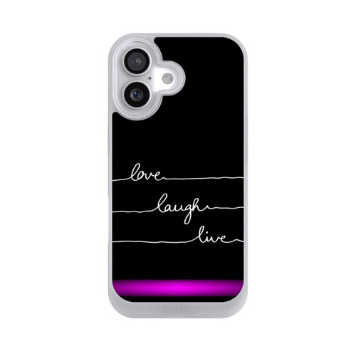  NIVOpure Love Laugh Live weiß/schwarz