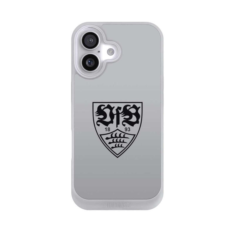 iPhone 17 NIVOpure VfB Stuttgart Wappen Grau