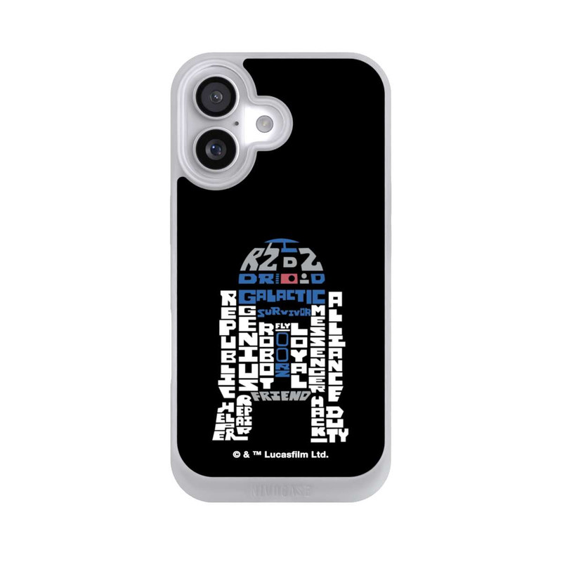 iPhone 17 NIVOpure R2-D2 Typo Graphique