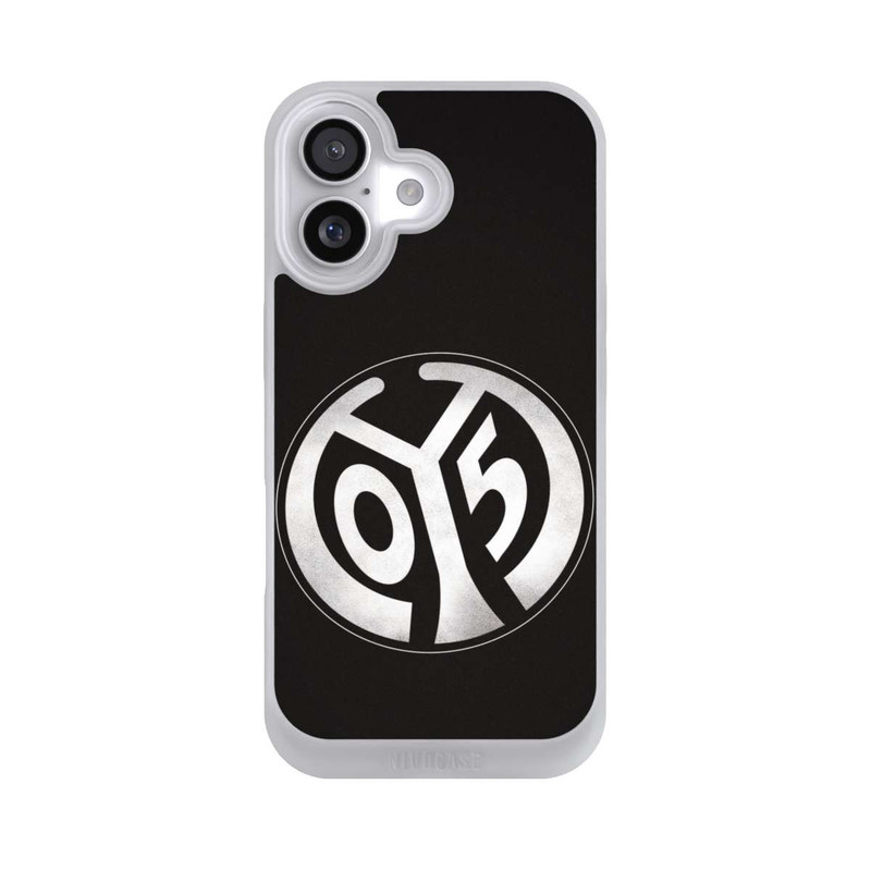 iPhone 17 NIVOpure Mainz 05 Schwarz Grunge