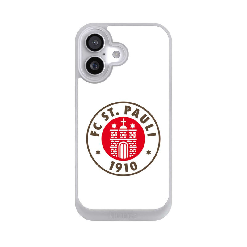 iPhone 17 NIVOpure FC St.Pauli Logo Weiss