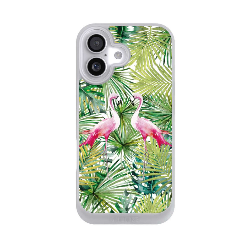 iPhone 17 NIVOpure Palmen Flamingo