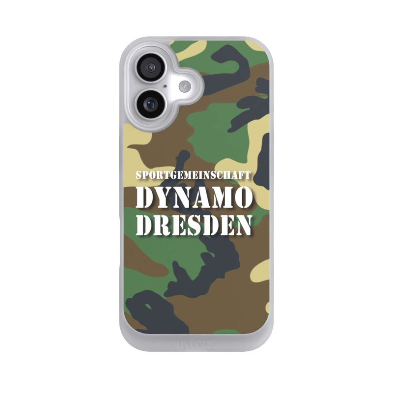 iPhone 17 NIVOpure SGDD Camouflage Grün - Dynamo Dresden
