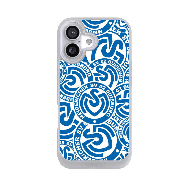 iPhone 17 NIVOpure MSV Logos Blau