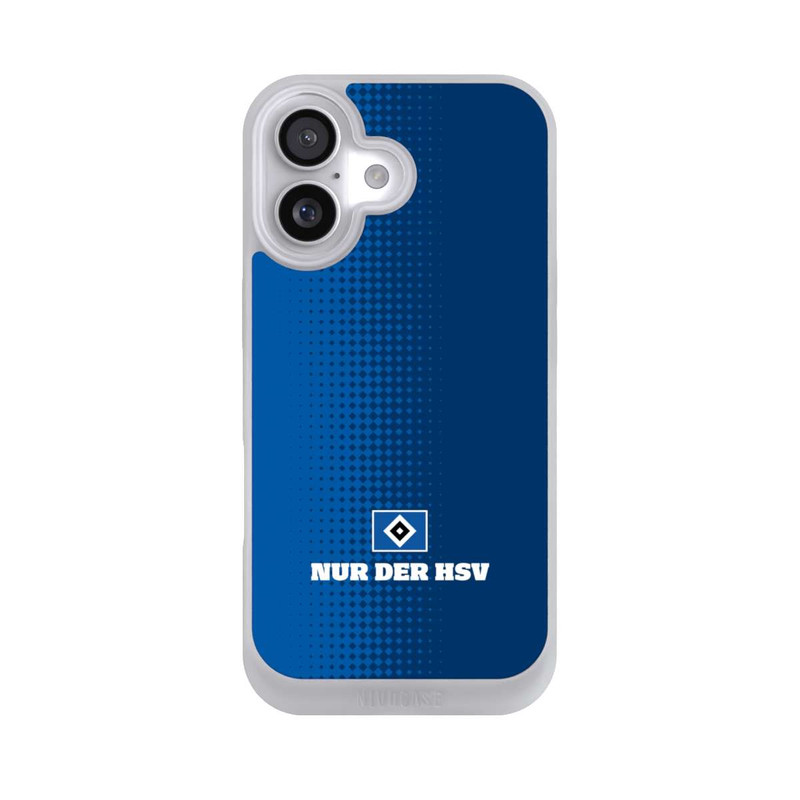 iPhone 17 NIVOpure Nur der HSV - Rautenraster Blau