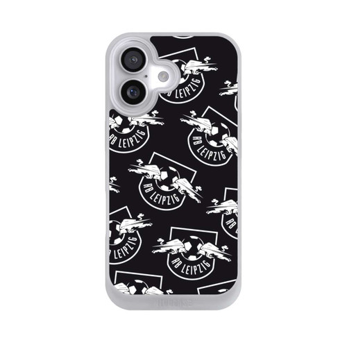  NIVOpure Logos RB Leipzig Weiß auf Schwarz