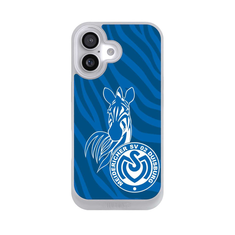 iPhone 17 NIVOpure Zebra Dunkelblau - MSV