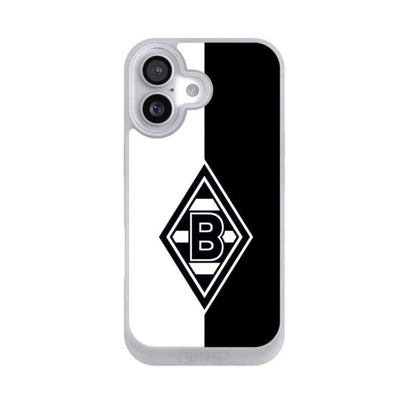 iPhone 17 NIVOpure Borussia Raute Schwarz-Weiss