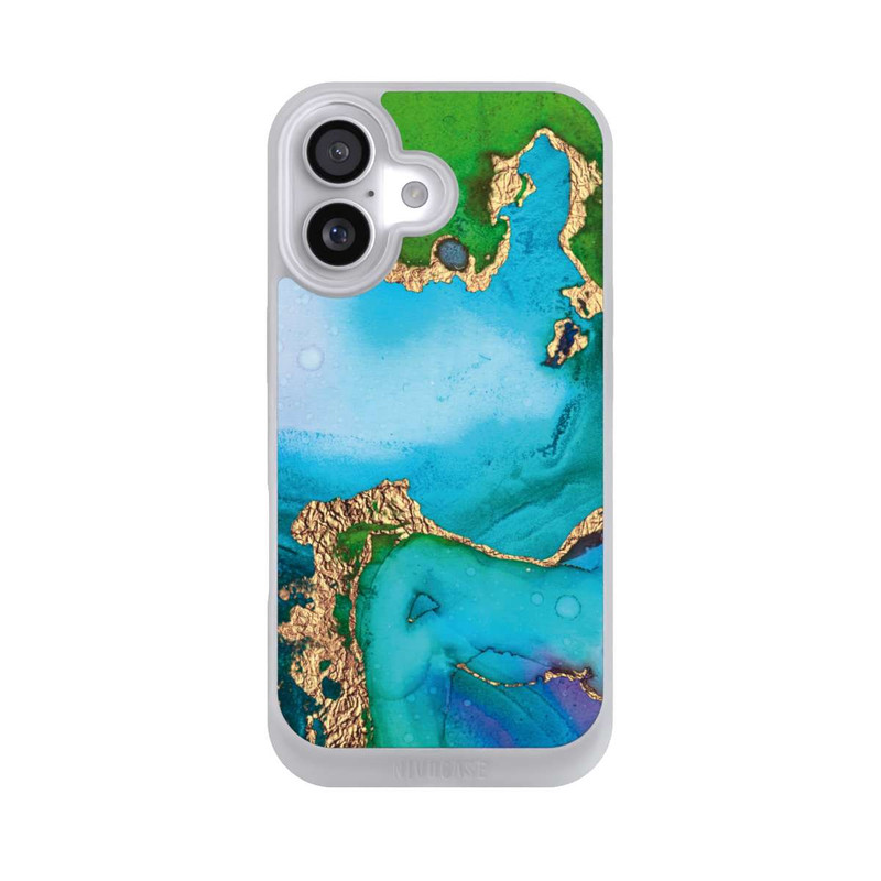 iPhone 17 NIVOpure Farbenfroher Marmor