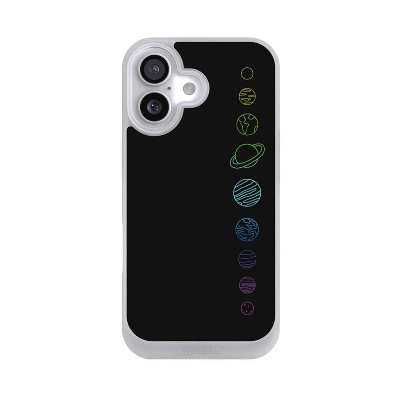 iPhone 17 NIVOpure Planètes colorées