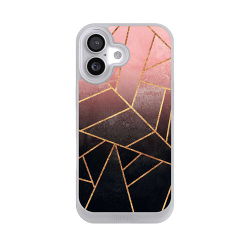  NIVOpure Pinker und Schwarzer Stein Gold Druck