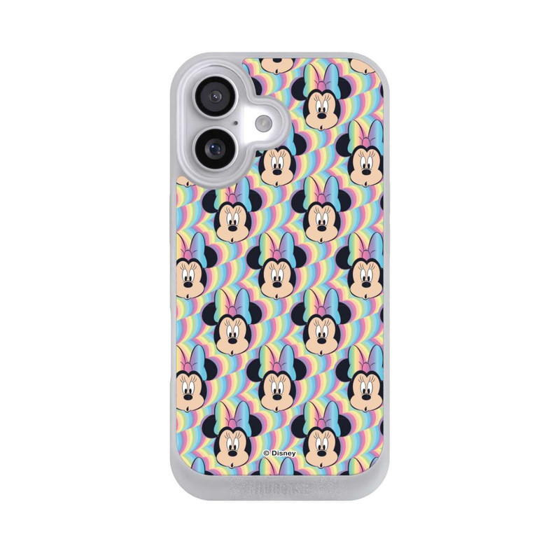 iPhone 17 NIVOpure Minnie Visages d'arc-en-ciel
