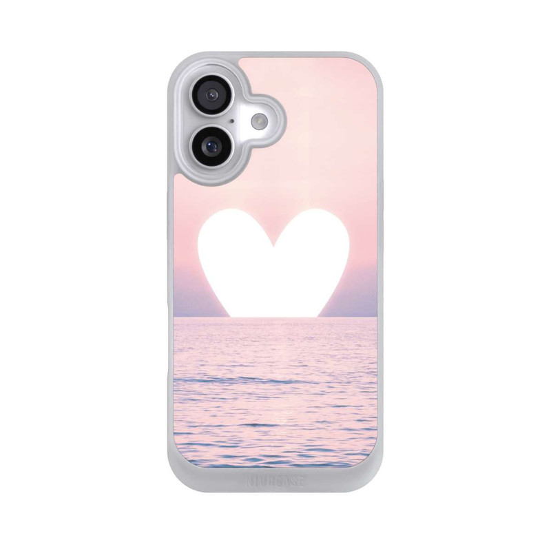 iPhone 17 NIVOpure Heart Sunset
