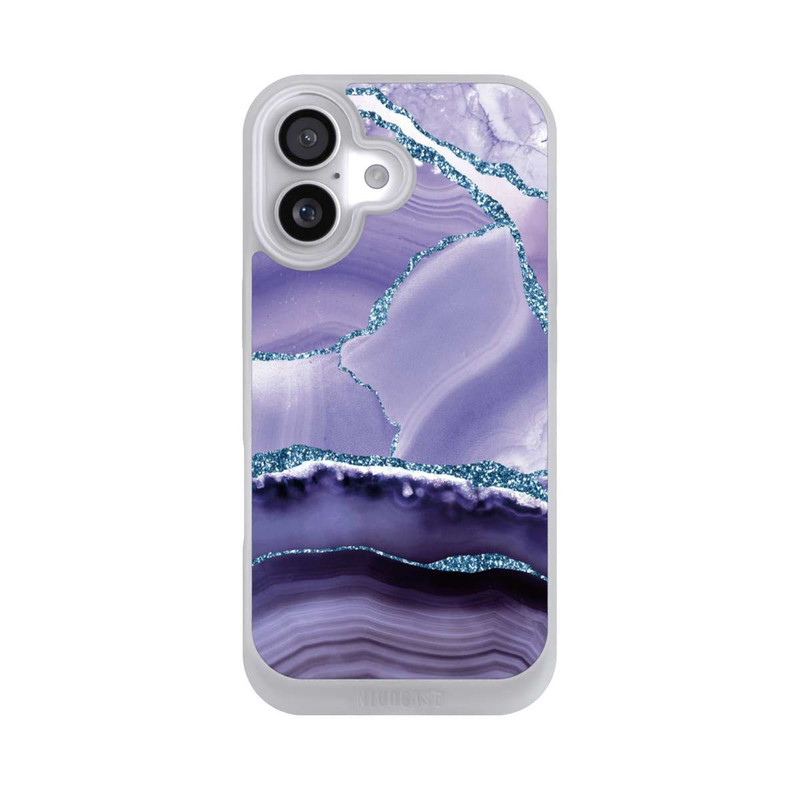 iPhone 17 NIVOpure Lilac Marble Landscape