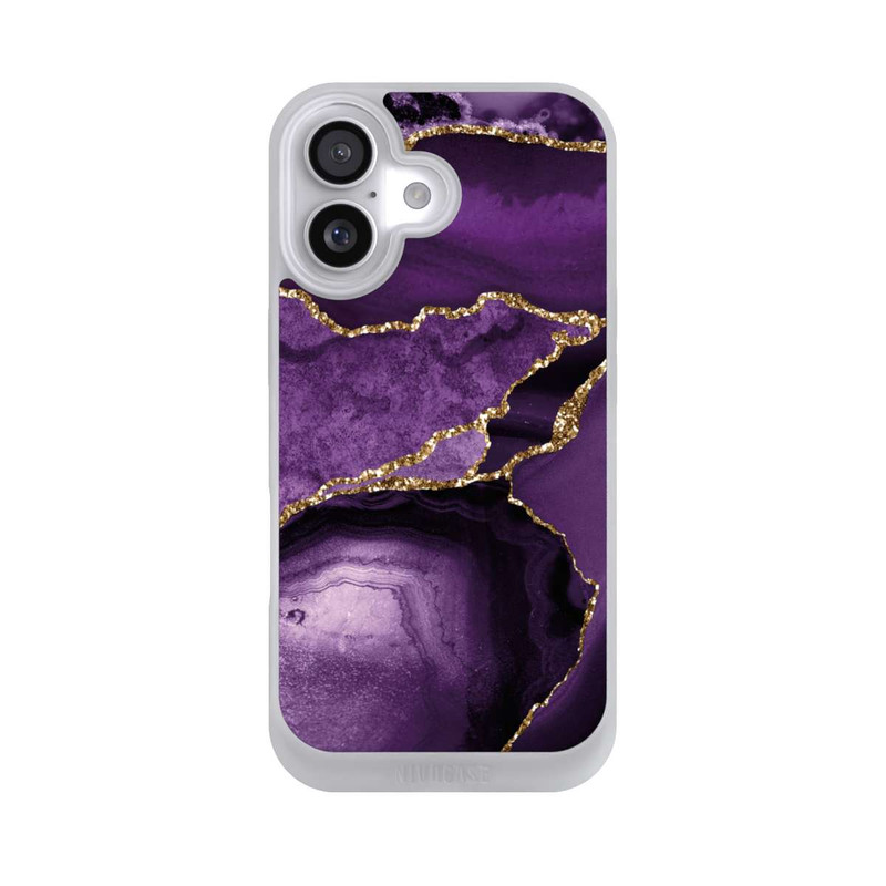 iPhone 17 NIVOpure Marble Violet Landscape
