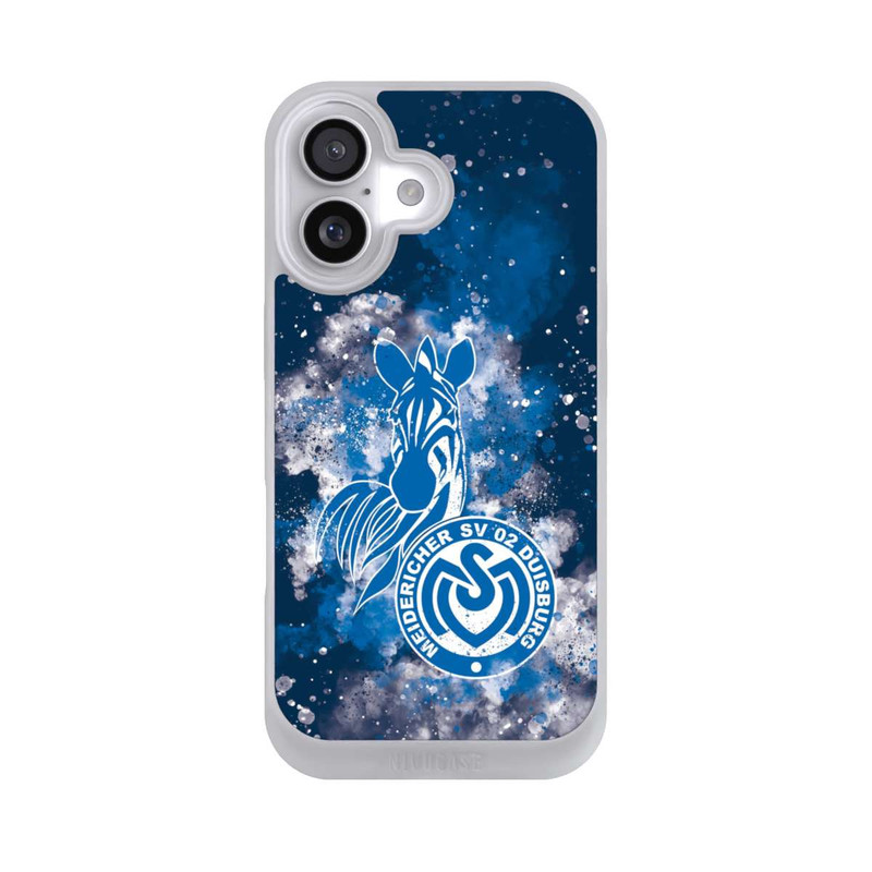 iPhone 17 NIVOpure Aquarell Zebra MSV
