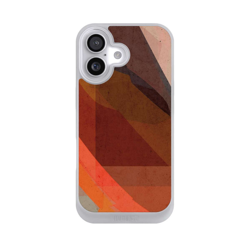 iPhone 17 NIVOpure Welle Rostrot