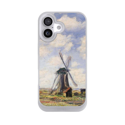  NIVOpure Tulpenfelder mit der Rijnsburger Windmühle von Claude Monet