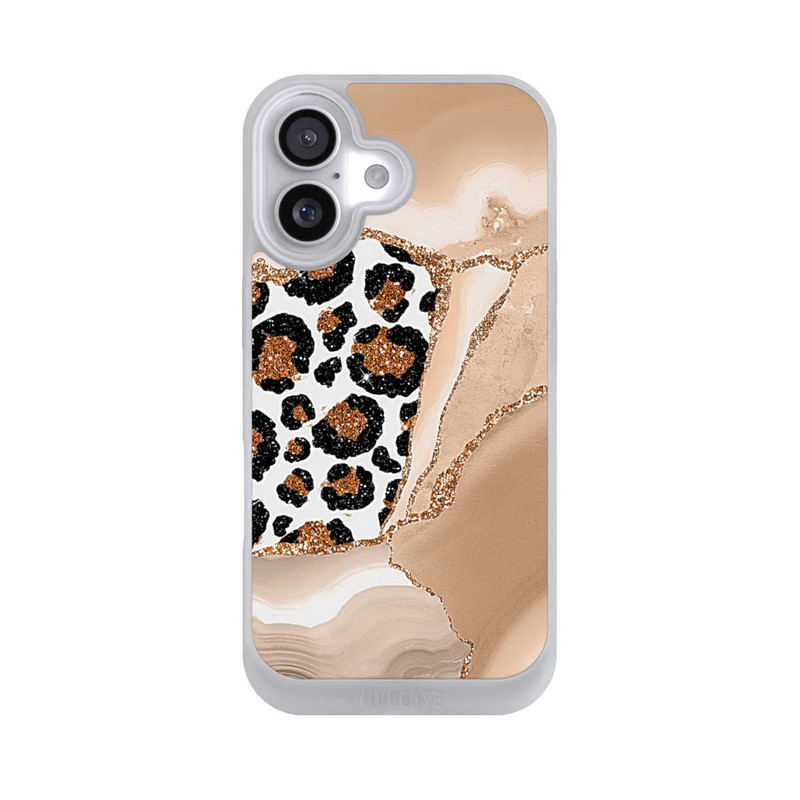 iPhone 17 NIVOpure  Muster und Texturen Hellgold