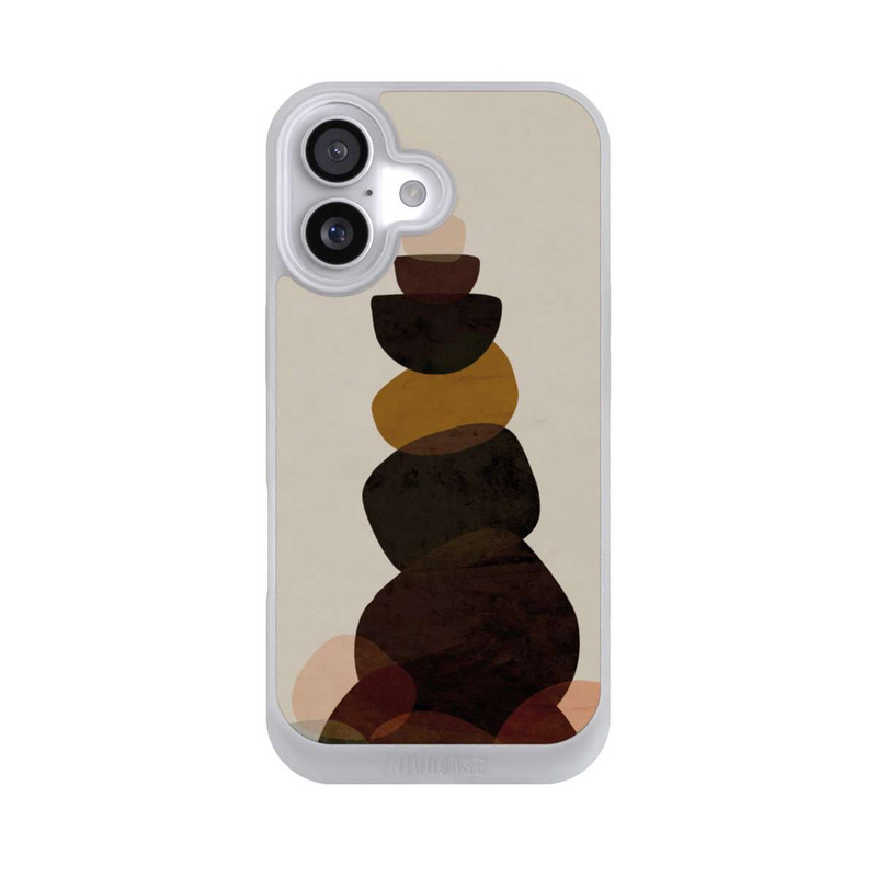 iPhone 17 NIVOpure Stein Nr. 5 Braun