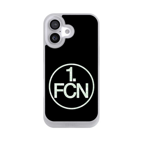  NIVOpure FCN Logo in Weiß Hintergrund Schwarz