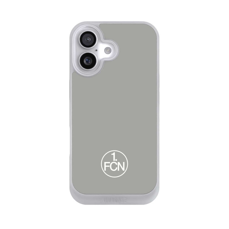 iPhone 17 NIVOpure Logo Grau 