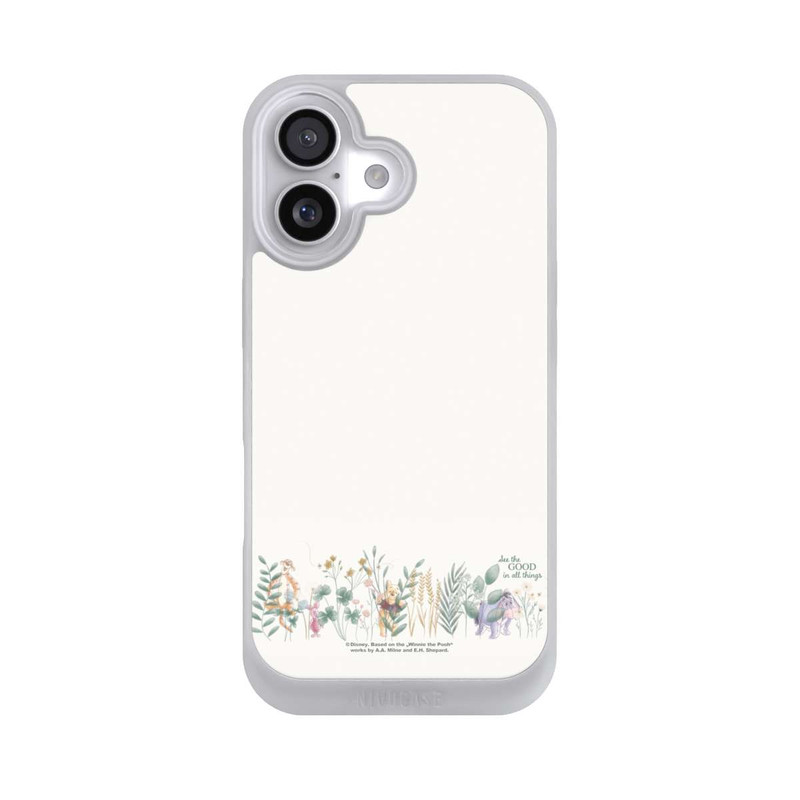 iPhone 17 NIVOpure Winnie Puuh und seine Freunde hinter Eukalyptus