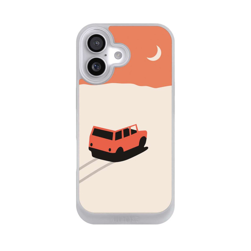iPhone 17 NIVOpure Auto in der Wüste