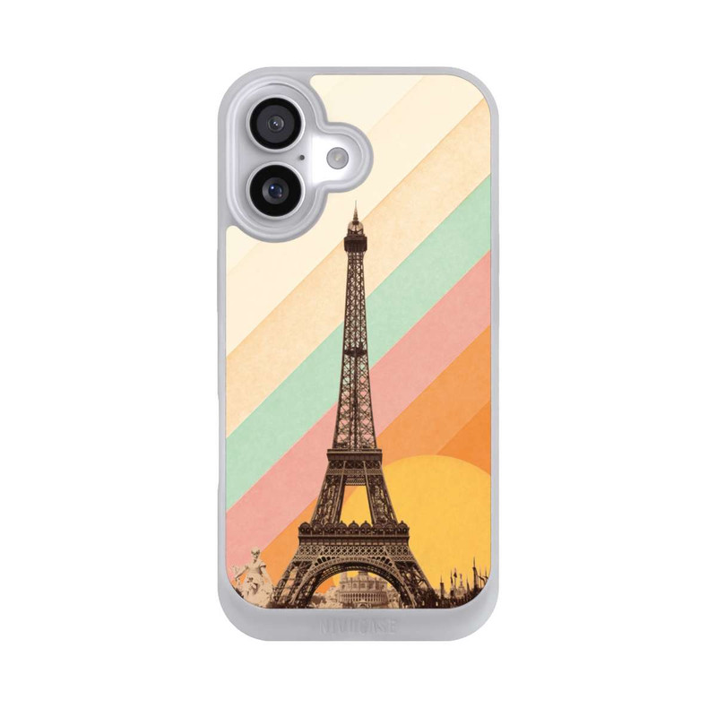 iPhone 17 NIVOpure Eiffel Tower Rainbow