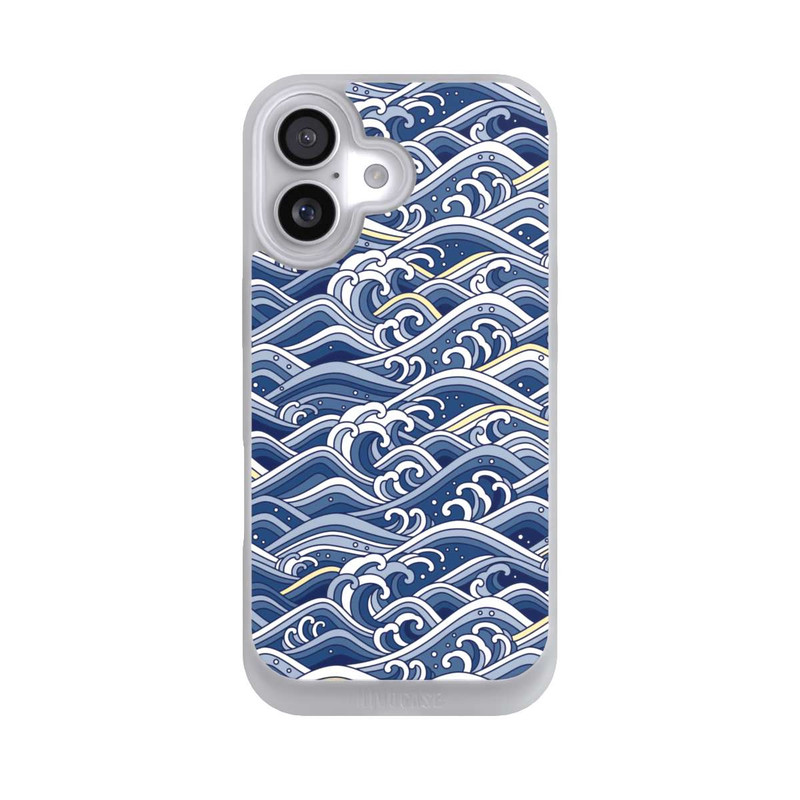 iPhone 17 NIVOpure Vagues bleues kanagawa