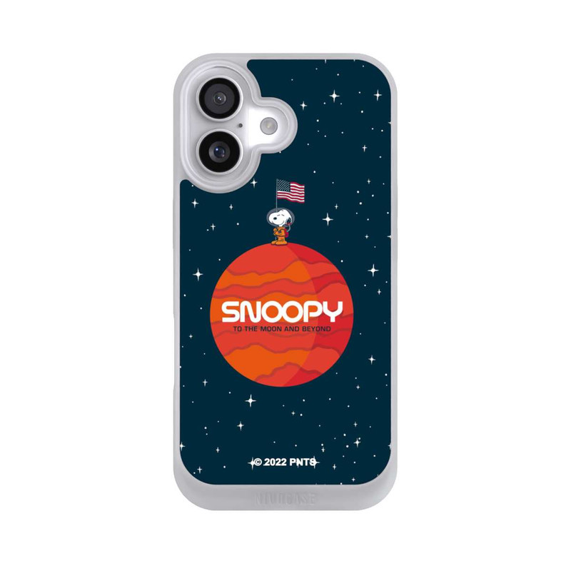 iPhone 17 NIVOpure Snoopy Weltraumreisender Orange