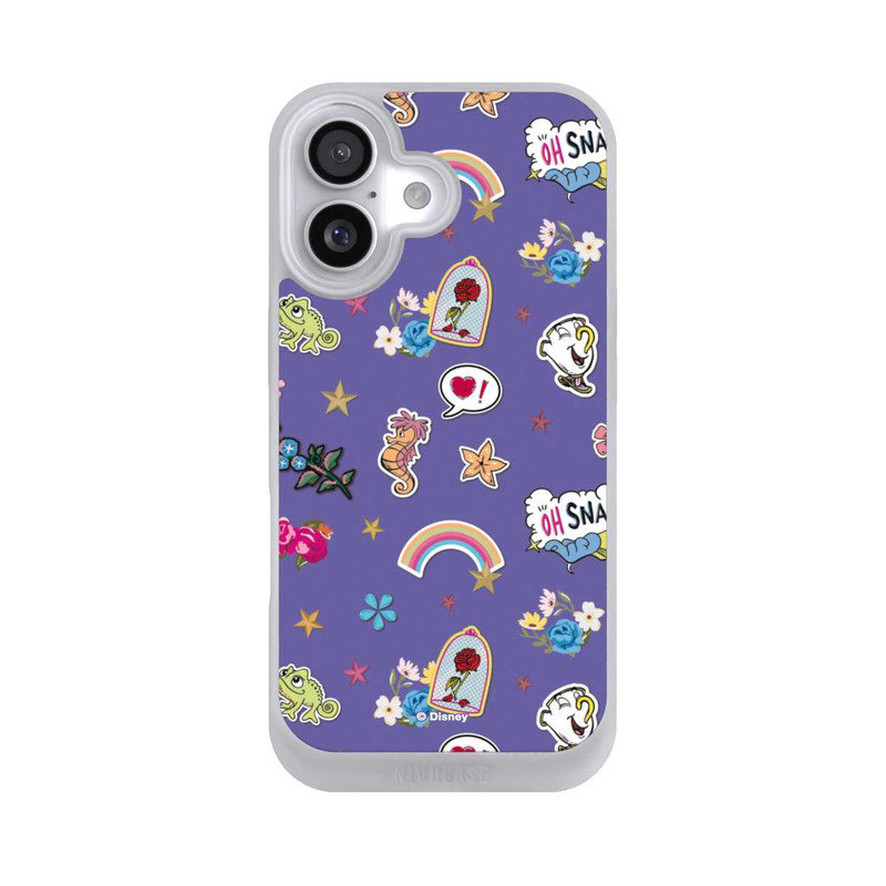 iPhone 17 NIVOpure Princess Pattern Purple Disney Princess