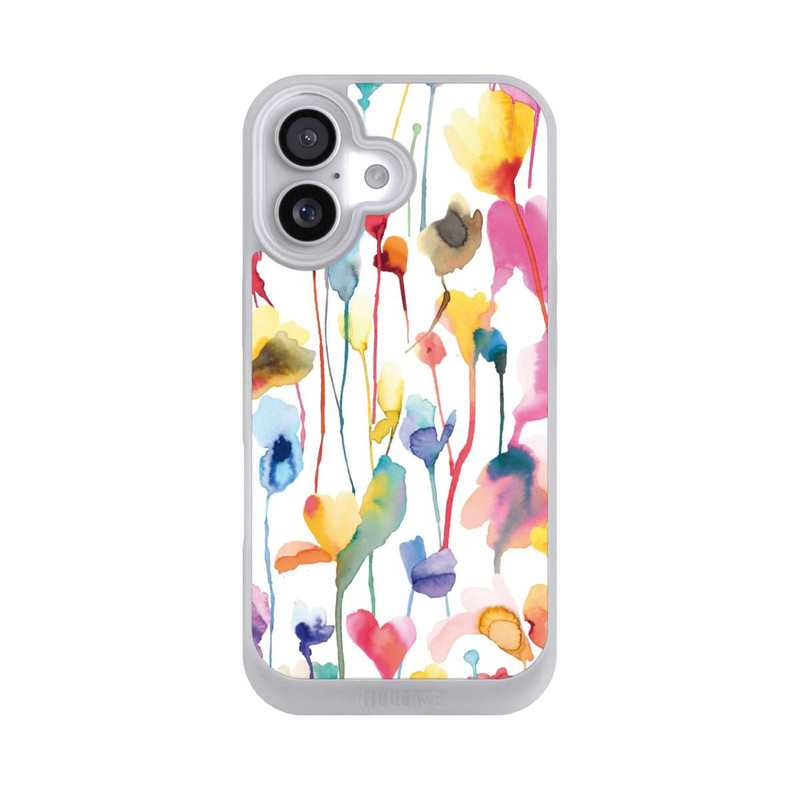 iPhone 17 NIVOpure Watercolor Wild Flowers Coloful