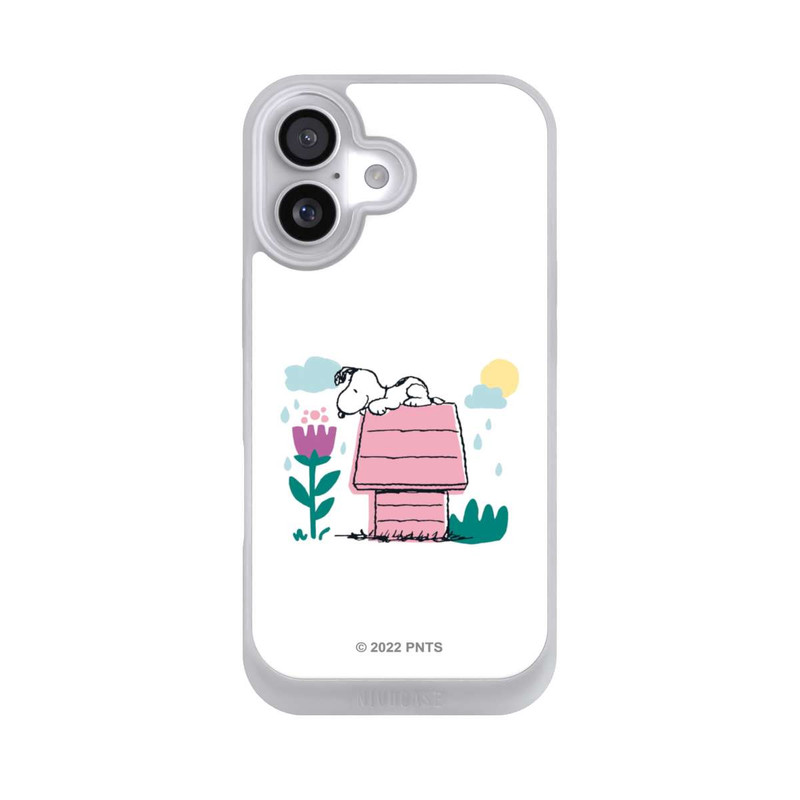 iPhone 17 NIVOpure Snoopy Hundehütte Frühling